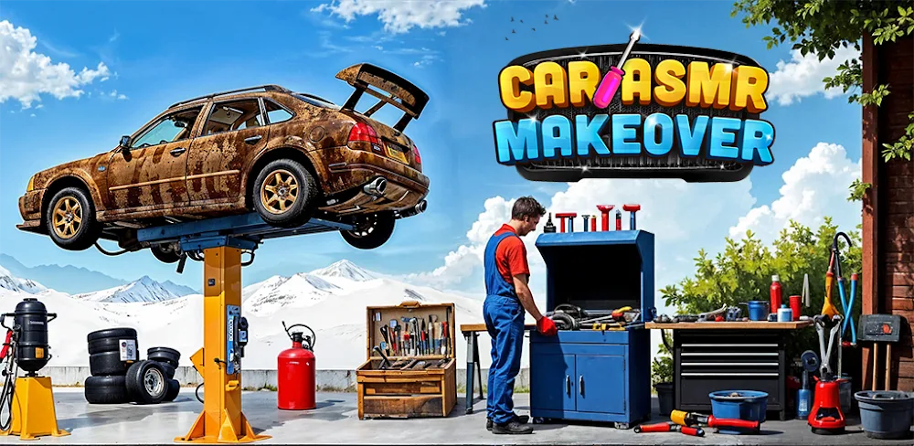 Car ASMR Makeover v4.9 MOD APK (No-ADS)