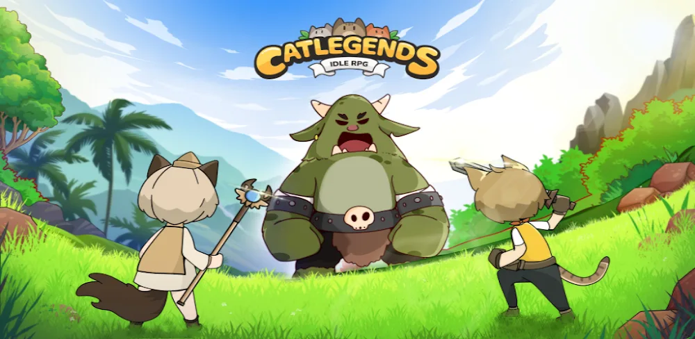Cat Legends: Idle RPG v1.1.36 MOD APK (Damage, God Mod, Unlimited State Points)