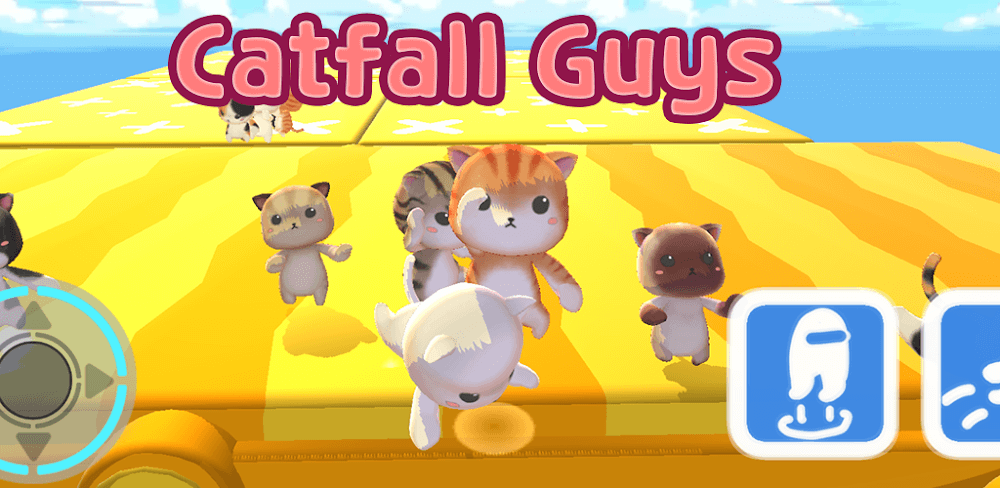 Catfall guys: Online royale v1.6 MOD APK (Unlimited Money)