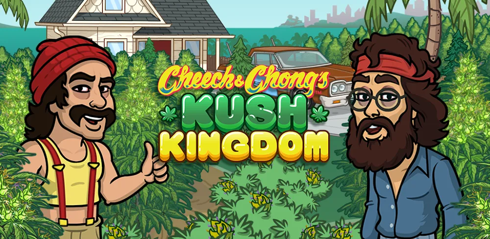 Cheech & Chong’s: Kush Kingdom v1.25.4 MOD APK (Unlimited Coins, Life)