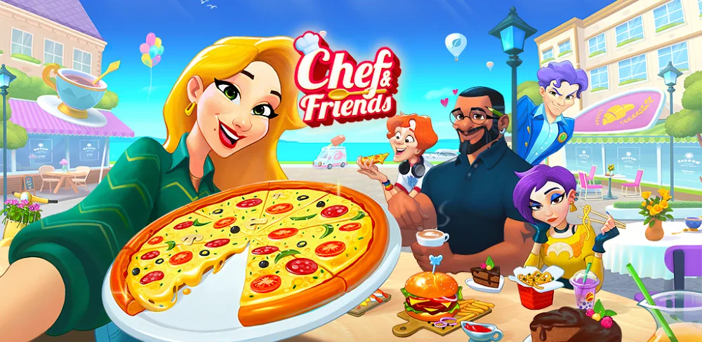 Chef & Friends v1.39.1 MOD APK (Unlimited Money)