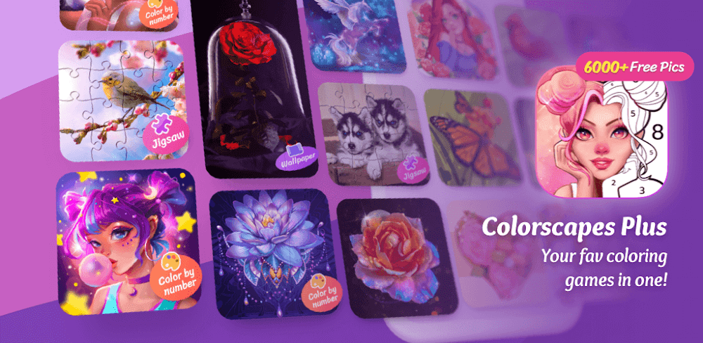 Colorscapes Plus MOD APK v5.0.12 (Unlimited Hints)