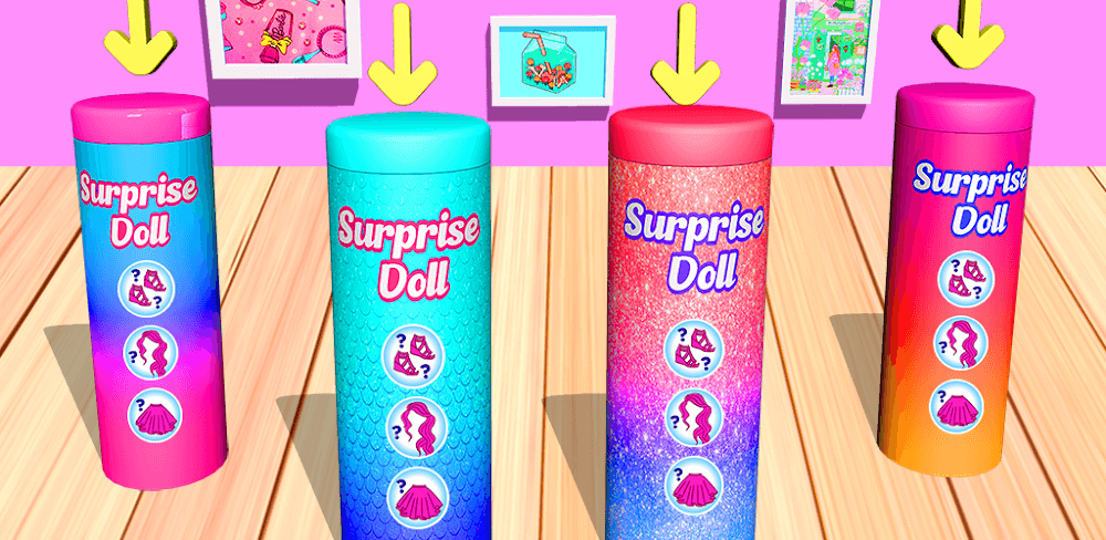 Color Reveal Suprise Doll Game v4.0.1 MOD APK (Free Rewards)
