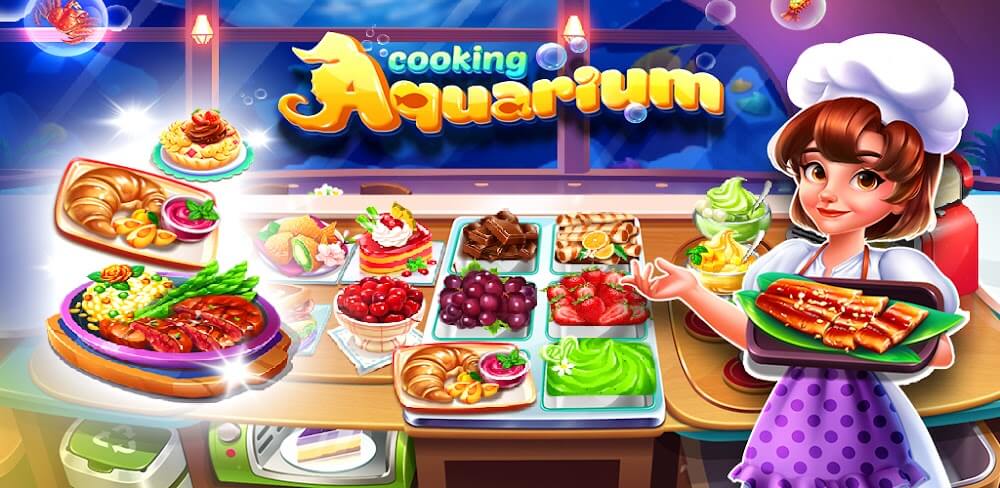 Cooking Aquarium v1.0.26 MOD APK (Menu, Unlimited All)