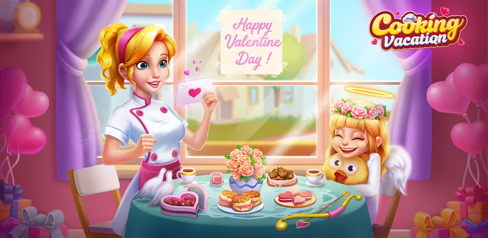 Cooking Vacation v1.3.3 MOD APK (Free Shopping, No-ADS)