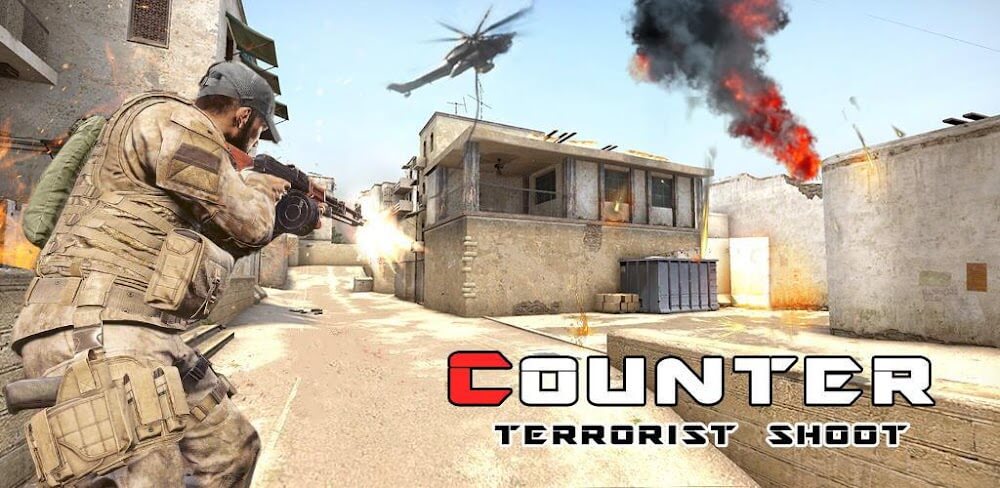Counter Terrorism Gun Shoot v2.0.1 MOD APK (Unlimited Gold, Live)