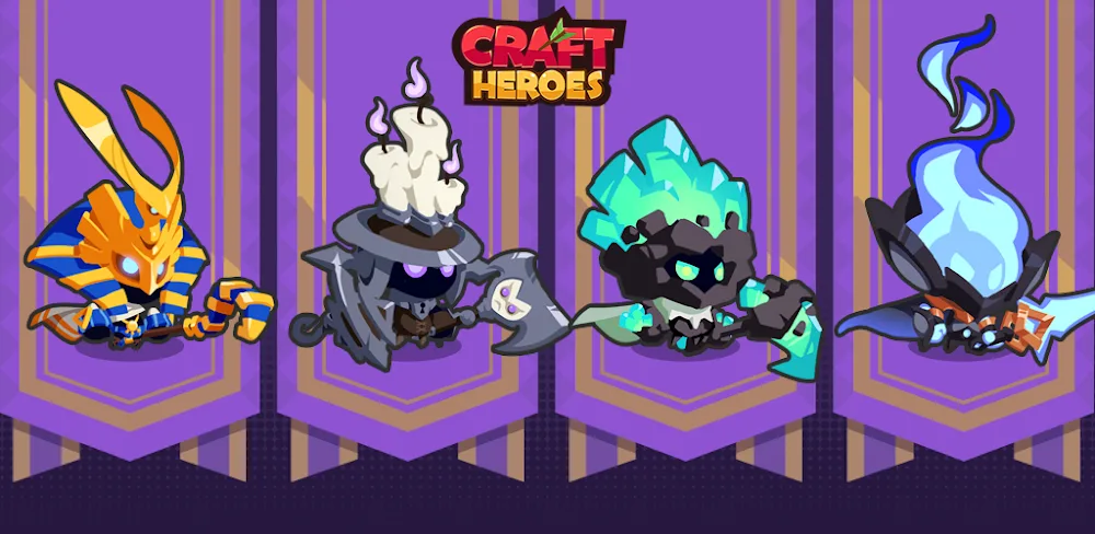 Craft Heroes v1.00.50048 MOD APK (Godmode, Damage, Defense Multiplier)