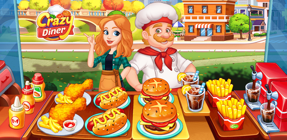 Crazy Diner v1.4.9 MOD APK (Unlimited Money)