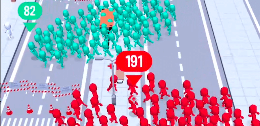 Crowd City v2.9.43 MOD APK (Always Top1, Unlocked Skins, Time)