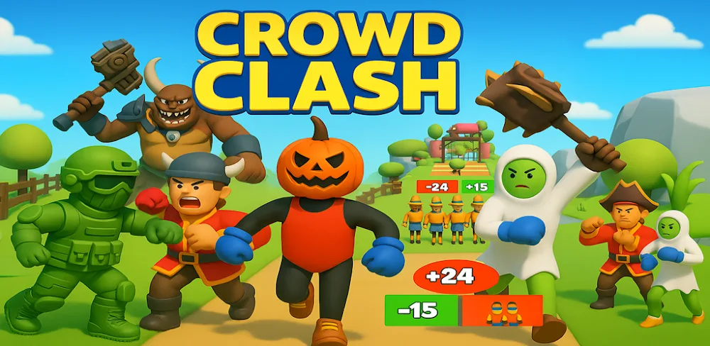 Crowd Clash v0.4 MOD APK (Multiply Spawning x1-50)