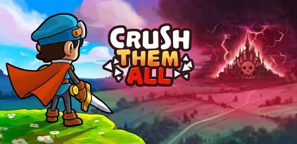 Crush Them All v2.0.800 MOD APK (Free Hero, Job Level Up)