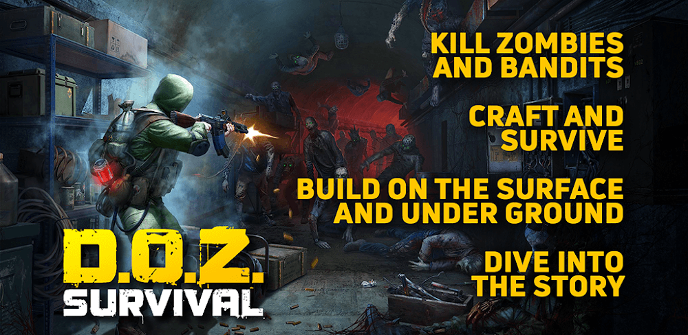 Dawn of Zombies: Survival v2.274 MOD APK (Free Craft, Max Level)