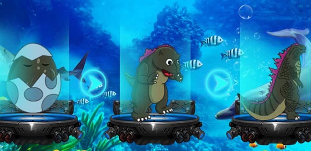 Deep Sea Dragon Evolution MOD APK v1.0 (Unlimited Coins)