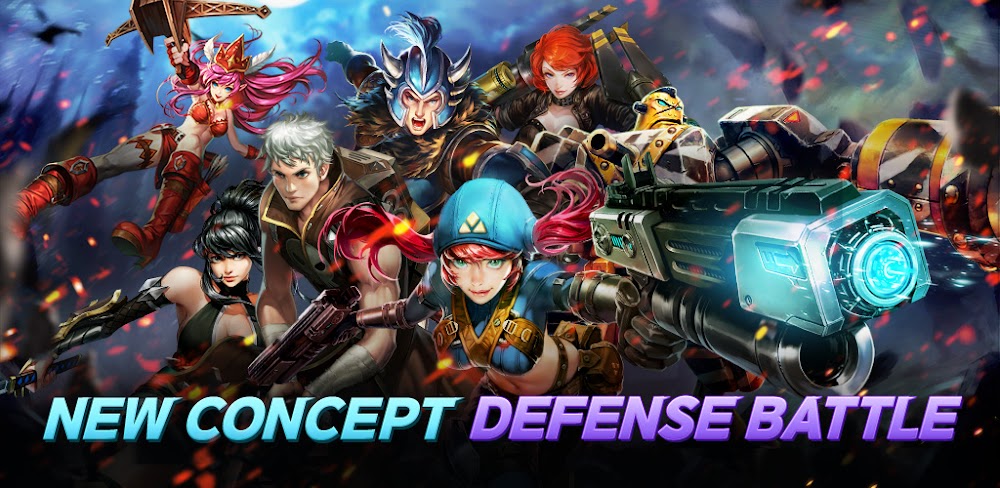 Defence Rivals: Tower War v1.1.16 MOD APK (Unlimited Gem, Energy)