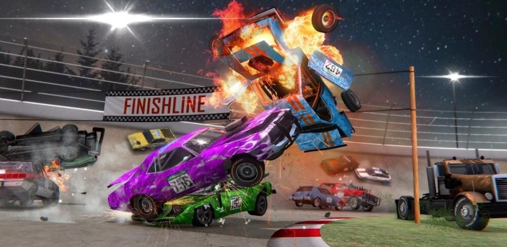 Demolition Derby 3 v1.1.184 MOD APK (Unlimited Money, Unlocked)