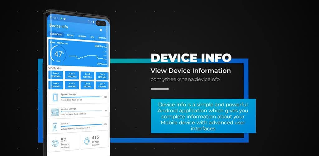 Device Info v3.5.41 MOD APK (Premium Unlocked)