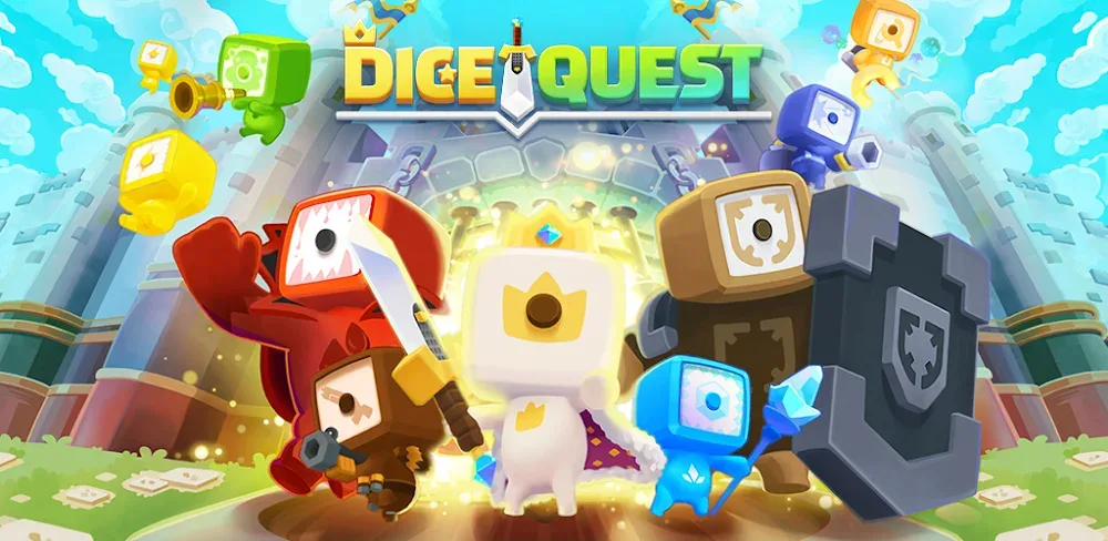 Dice Quest : King’s Tale v1.2.1 MOD APK (Damage & Defense Multipliers, God Mode)