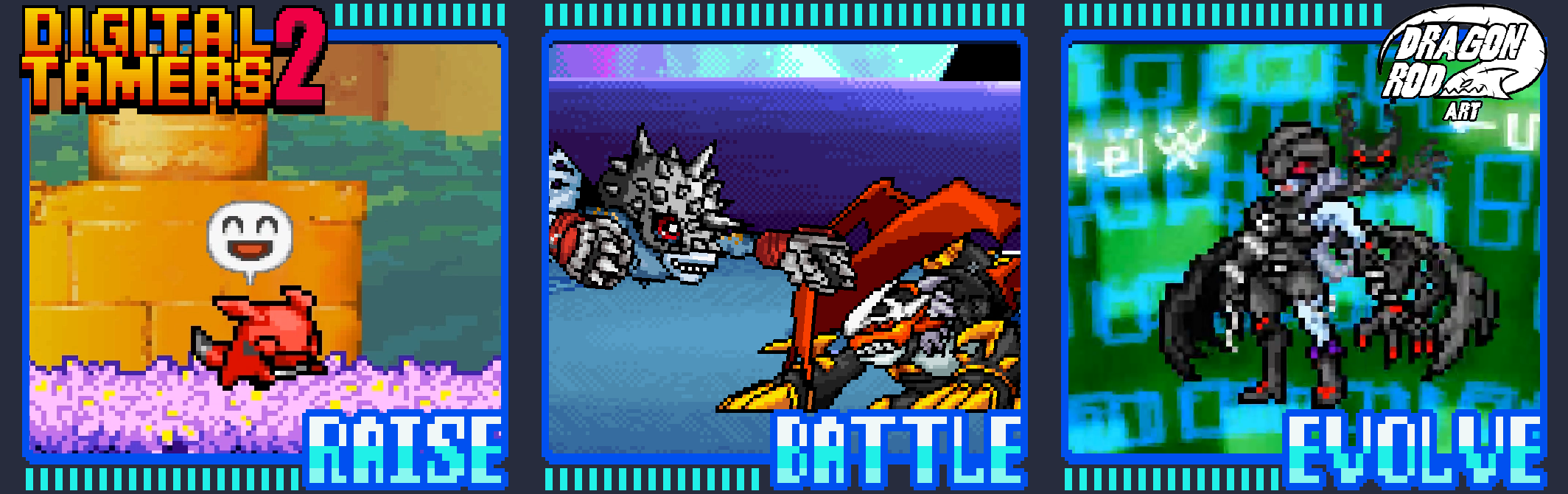 Digital Tamers 2 v1.1.3 MOD APK (Unlimited Bits, Items)