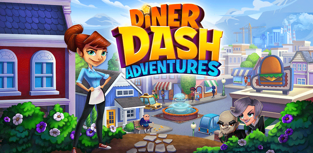 Diner DASH Adventures v1.73.0 MOD APK (Unlimited Money, Win Full Stars)