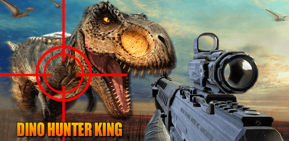 Dino Hunter King v1.0.39 MOD APK (Menu, Unlimited Gold, One Hit)