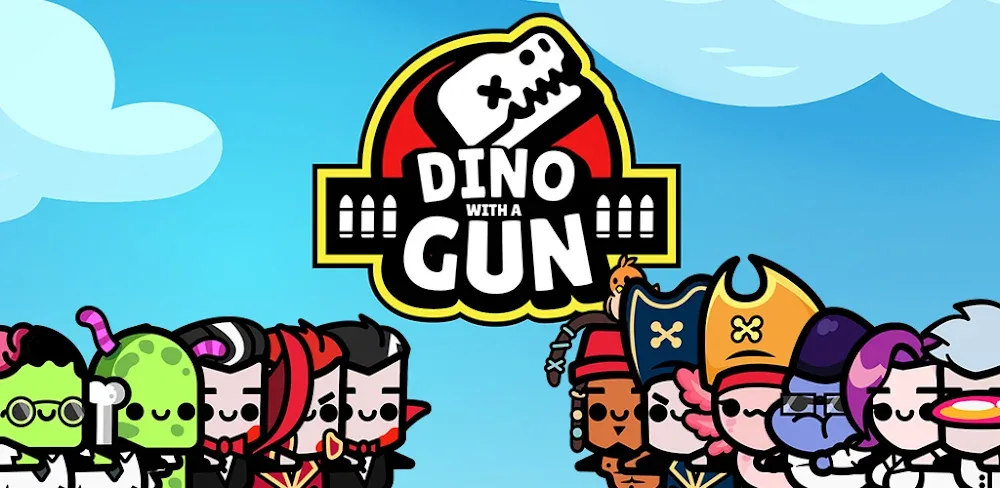 Dino with a Gun v0.88.1 MOD APK (Menu, Attack, God Mode, Free Purchase)