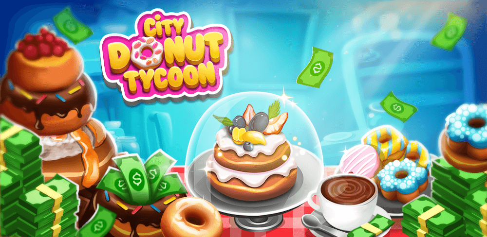 Donut Factory Tycoon v1.1.8 MOD APK (Unlimited Resources)