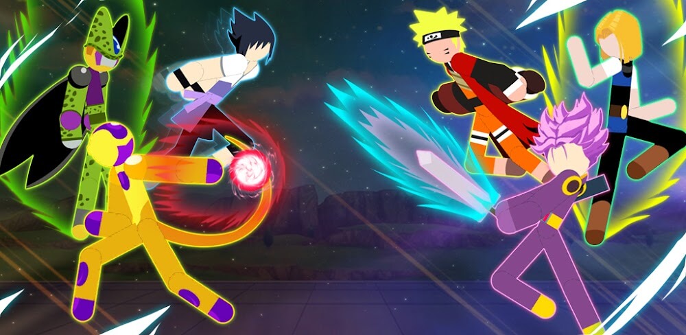 Dragon Stick: Warrior Z Battle v3.1 MOD APK (Unlock All Characters)