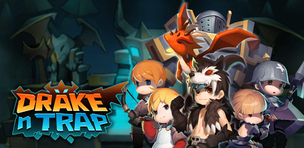 Drake n Trap MOD APK v1.0.26 (One Hit, Dumb Enemy, Energy/SP)