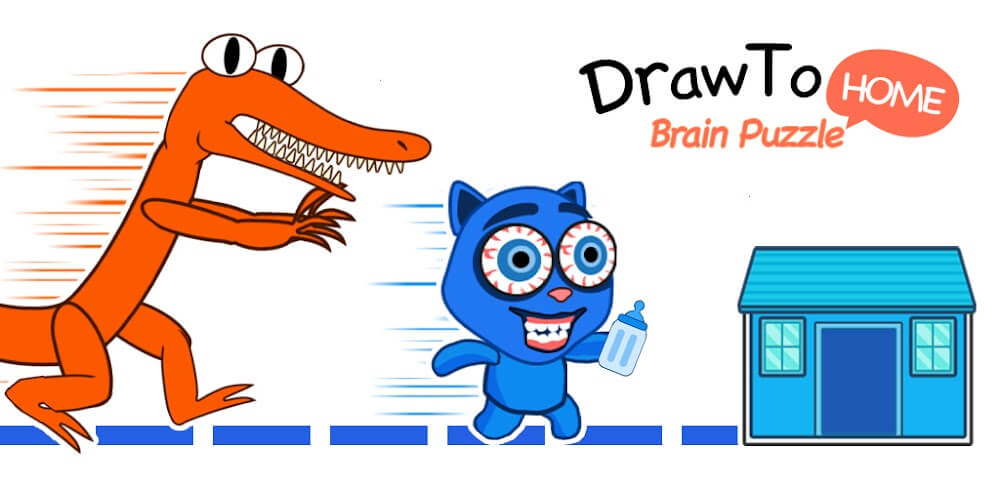 Draw To Home: Brain Puzzle v1.2.6 MOD APK (Free Rewards)