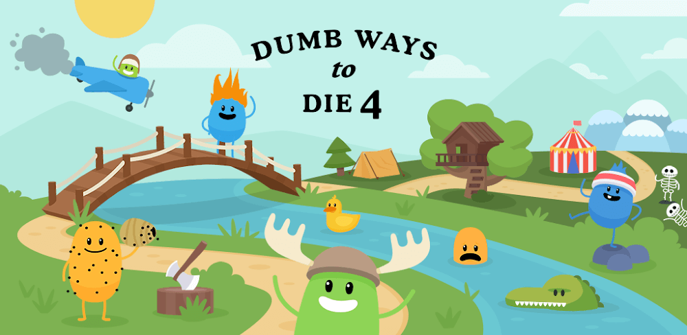 Dumb Ways to Die 4 v1.3.7 MOD APK (Auto Win, No Ads)