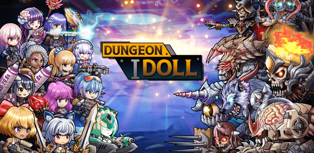Dungeon iDoll MOD APK v1.3.7 (Always Critical, Free Shopping, Speed)