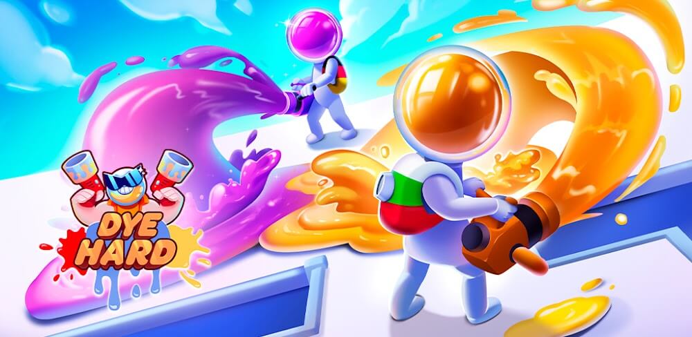 Dye Hard – Color War v1.0.378 MOD APK (Unlimited Coins, Gems, Remove ADS)