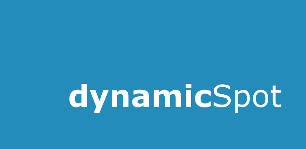 dynamicSpot v2.01 MOD APK (Premium Unlocked)