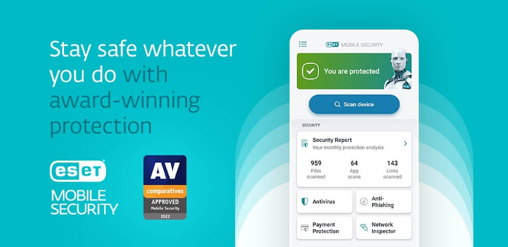 ESET Mobile Security Antivirus v11.2.2.0 MOD APK (Premium Unlocked)