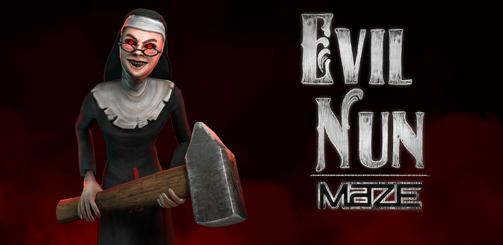 Evil Nun Maze: Endless Escape MOD APK v1.0.3 (Money, Dumb Enemy, Free Rewards)