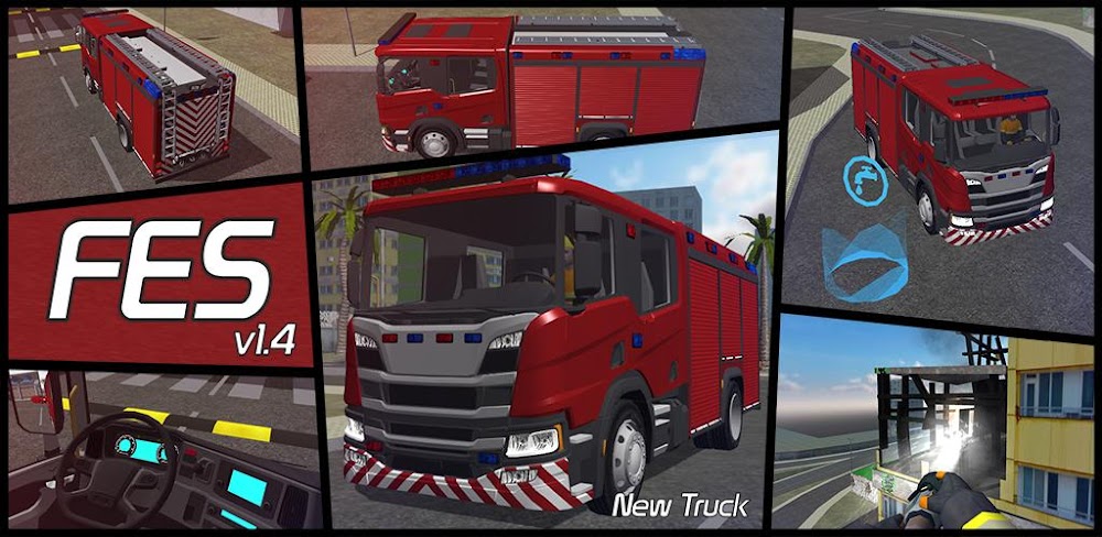 Fire Engine Simulator MOD APK v2.0 (Unlimited Money)