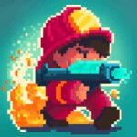 Firefighter: pixel shooter v0.1.0 MOD APK (Unlimited Money)
