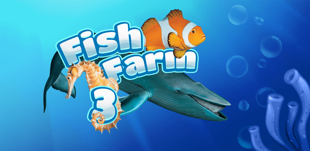 Fish Farm 3 – Aquarium v1.18.10.7180 MOD APK (Unlimited Money, XP, Menu)