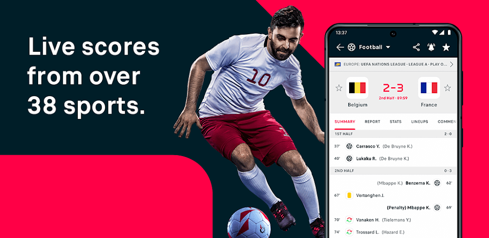 FlashScore Plus v26.1.2 MOD APK (Ad-Free)