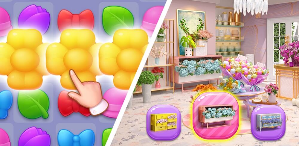 Flower Shop Makeover v6.0.0 MOD APK (Unlimited Money)