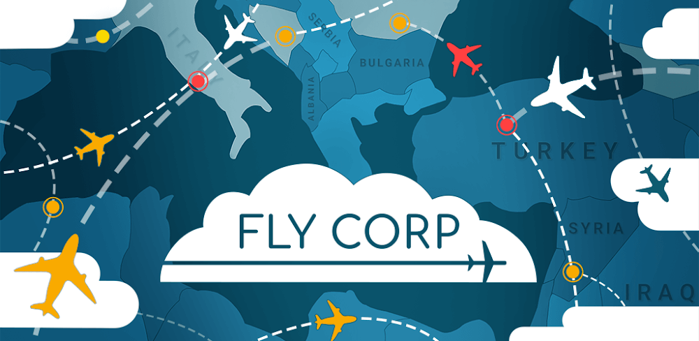 Fly Corp: Airline Manager v1.32 MOD APK (Unlimited Money)