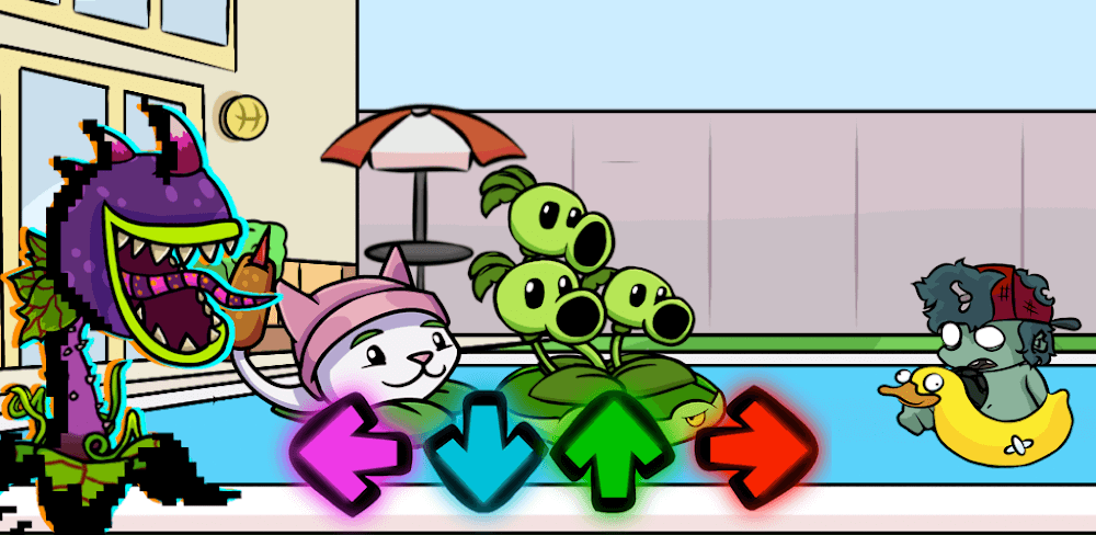 FNF Plants vs Rap Funkers v1.4 MOD APK (Free Rewards)