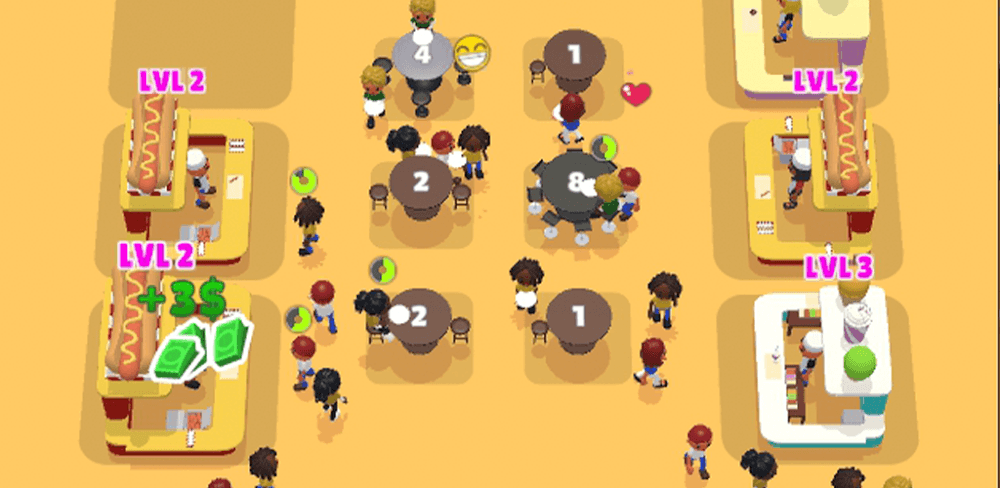 Food Court Idle v0.1 MOD APK (Unlimited Money)