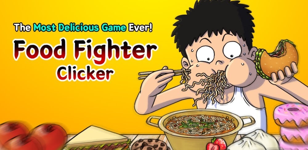 Food Fighter Clicker v10.16.9 MOD APK (Unlimited Gems, Free Purchase)