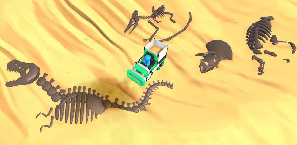 Fossil Dig v1.0.8 MOD APK (High Money Income)