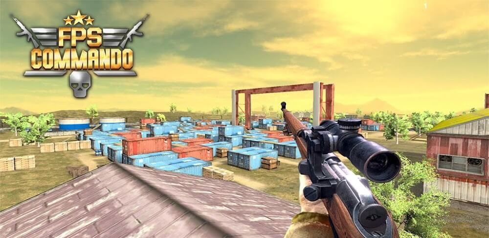 FPS Commando 3D v2.2 MOD APK (Unlocked All Levels, Weapons)
