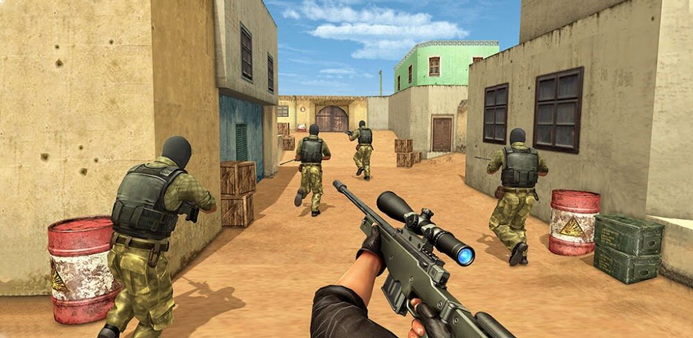 FPS Commando Shooting v16.0.5 MOD APK (One Hit/God Mode/Unlimited Money)