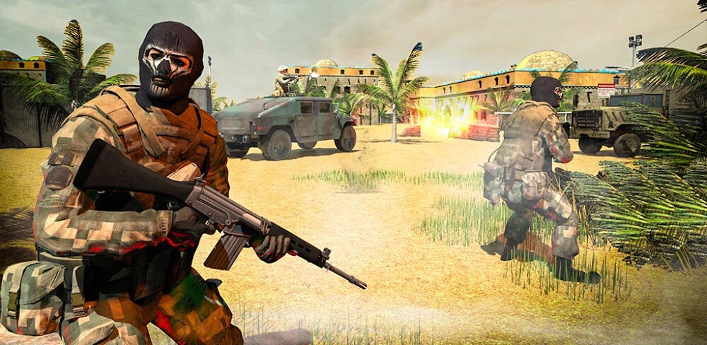 FPS Honor: Special Forces v1.18 MOD APK (God Mode, Dumb Enemy)