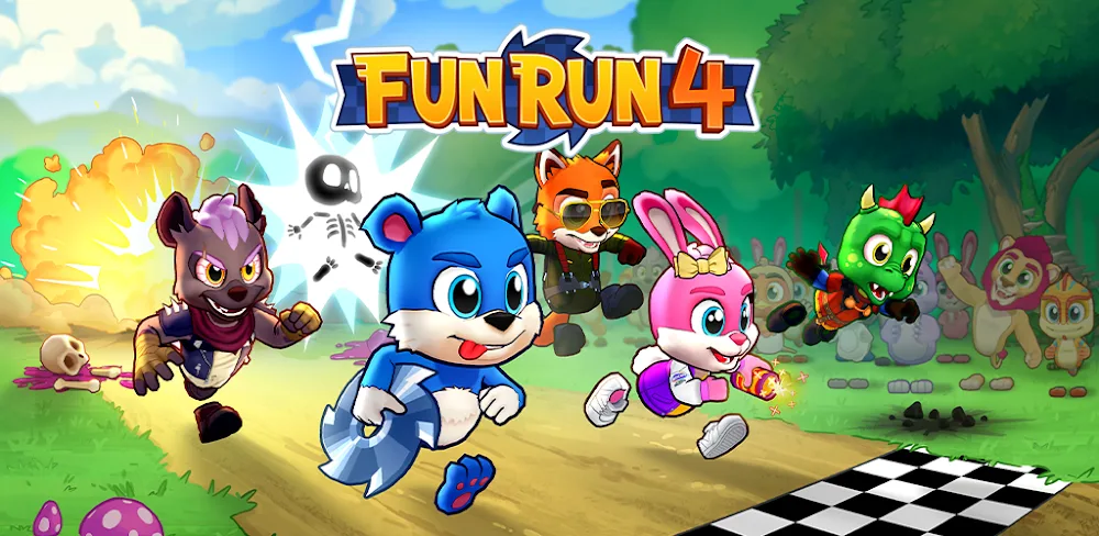 Fun Run 4 v2.35.1 MOD APK (Speed Game, No ADS)
