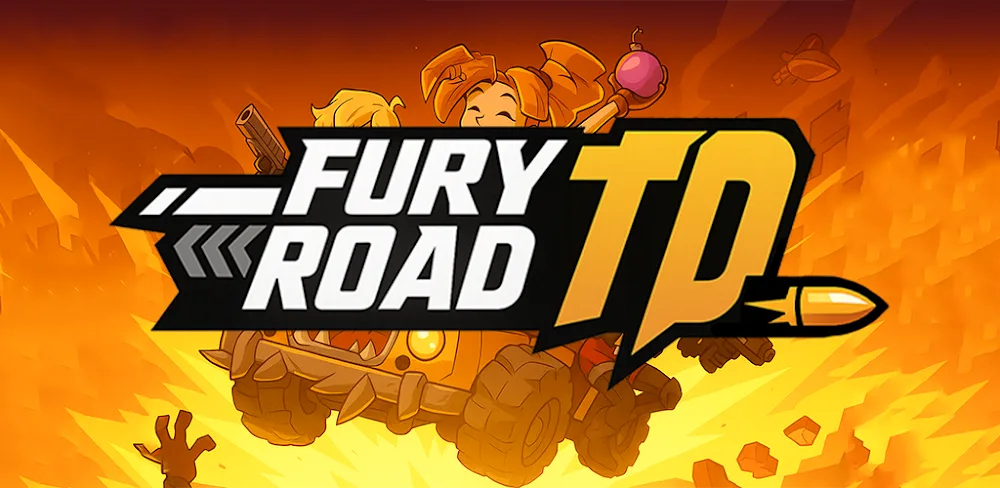 Fury Road TD v0.1.8 MOD APK (Menu, Unlimited All)